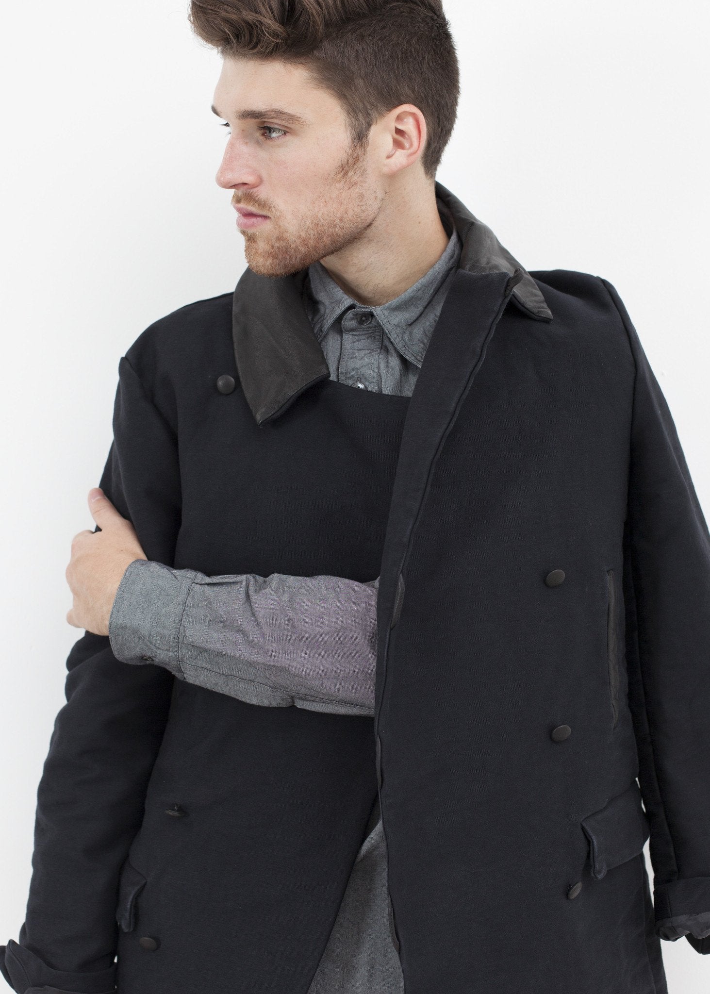 Taban Coat in Black - annaclothes