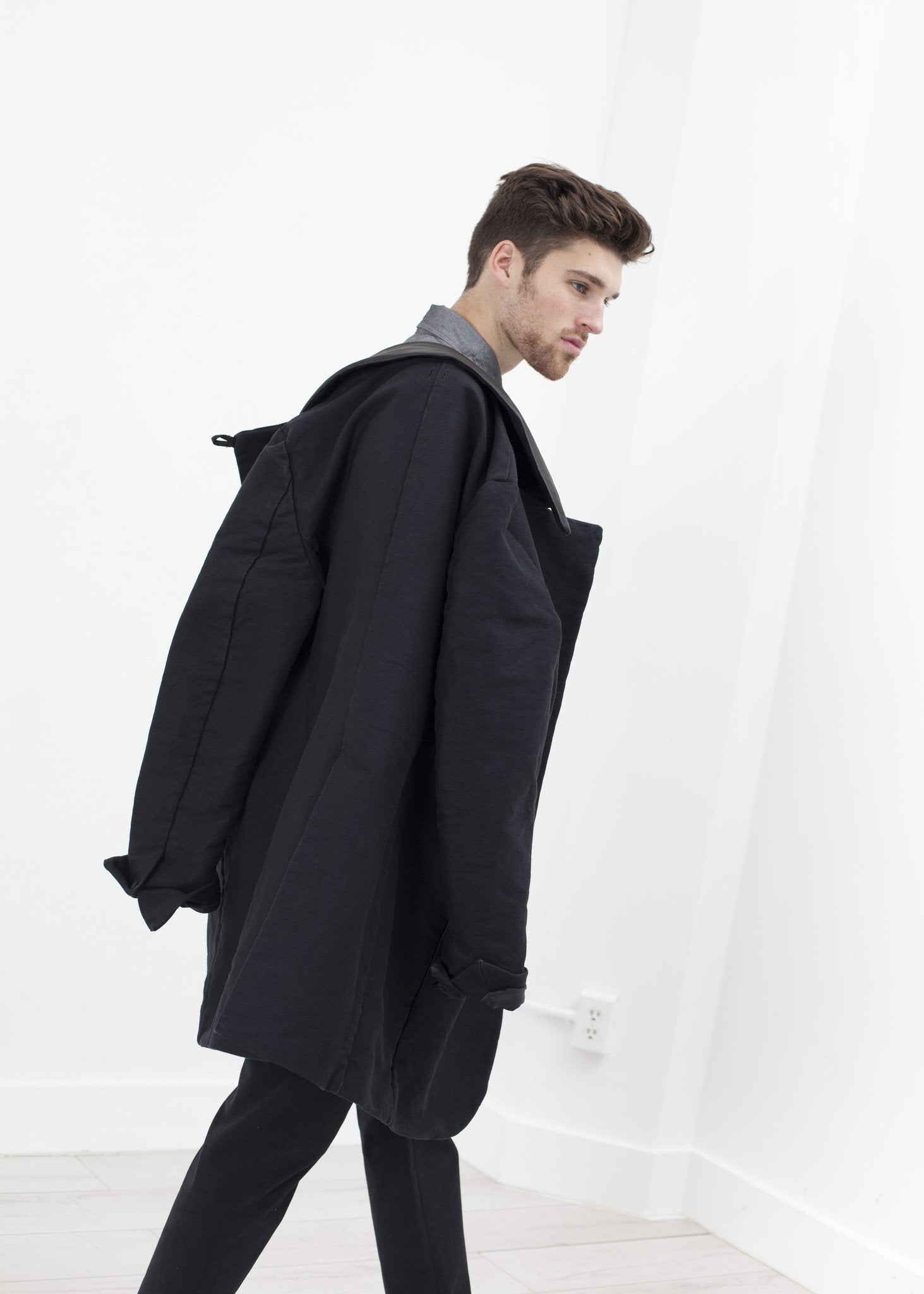 Taban Coat in Black - annaclothes