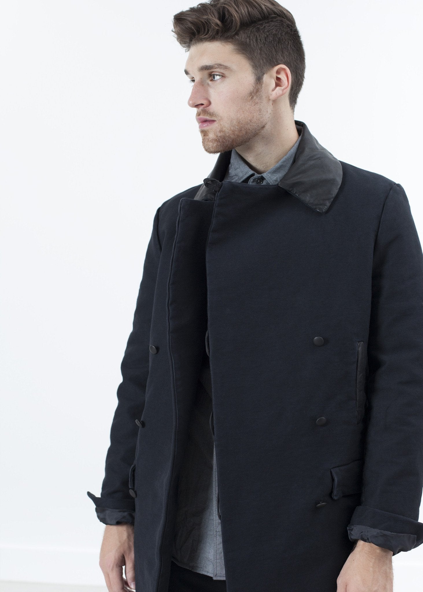Taban Coat in Black - annaclothes