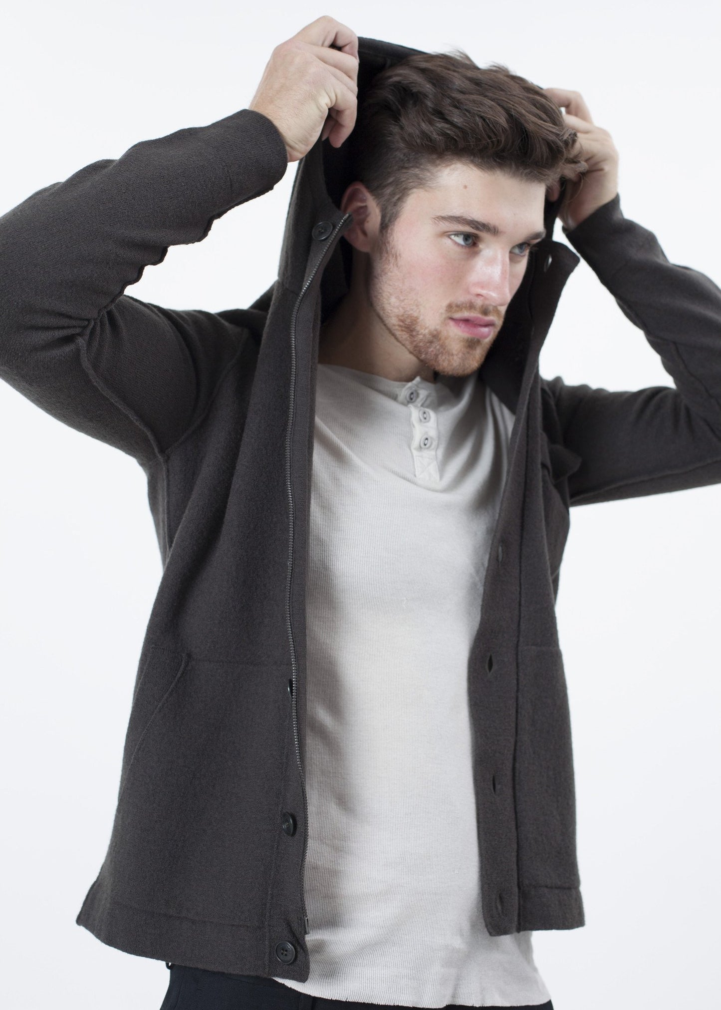 Hubbard Jacket in Dark Green - annaclothes