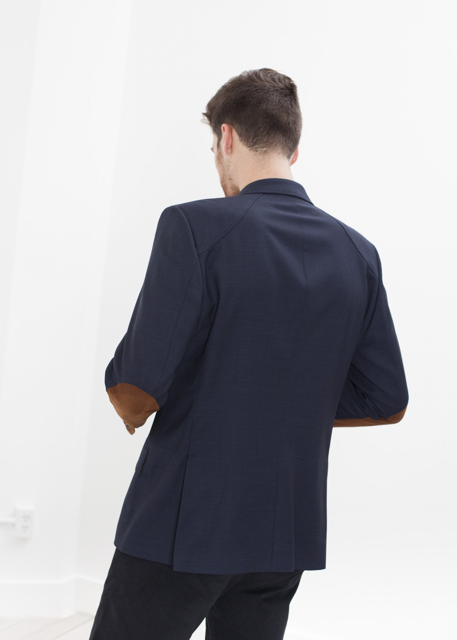Swift Low Blazer in Navy - annaclothes