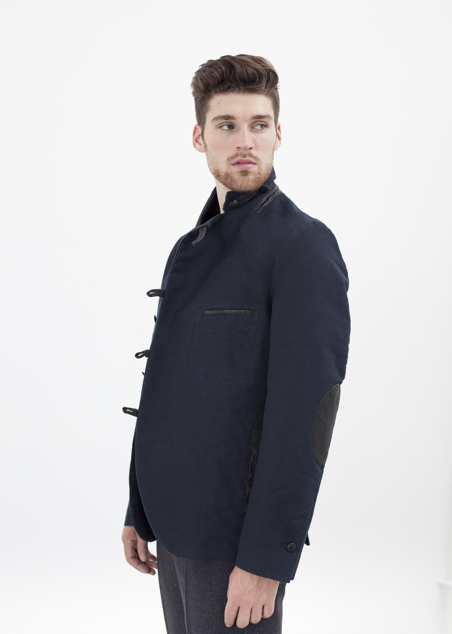 Taurin Jacket in Navy - annaclothes