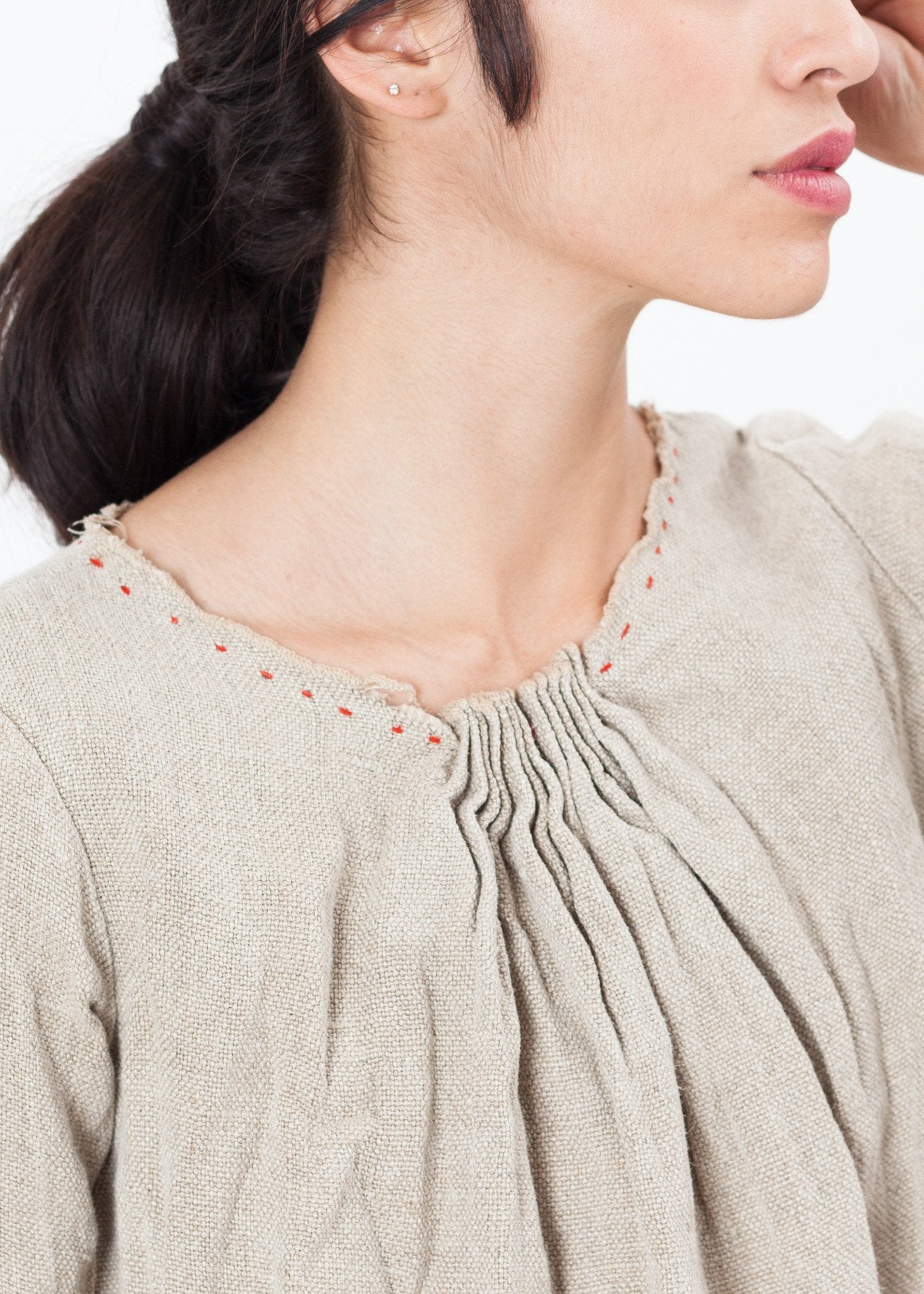 Hemp Dress in Natural - annaclothes