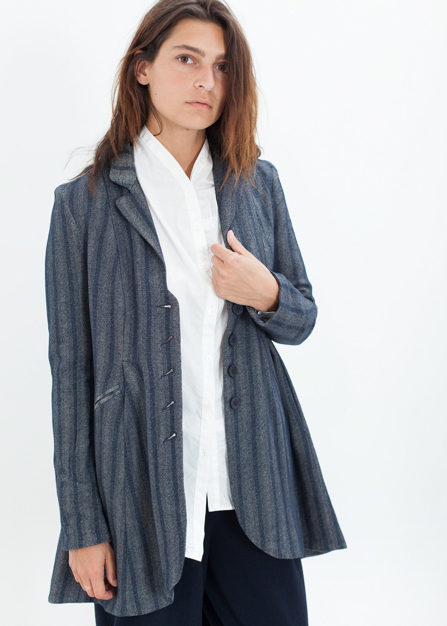 Panetier Jacket in Ink - annaclothes