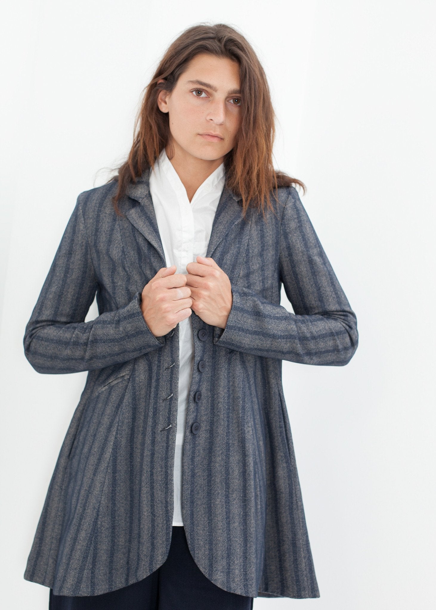 Panetier Jacket in Ink - annaclothes