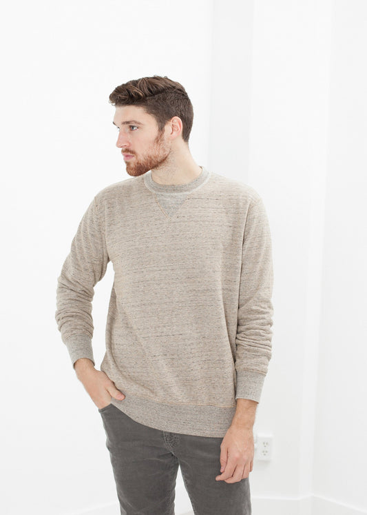 Jeth Sweatshirt in Grey/Rust - annaclothes