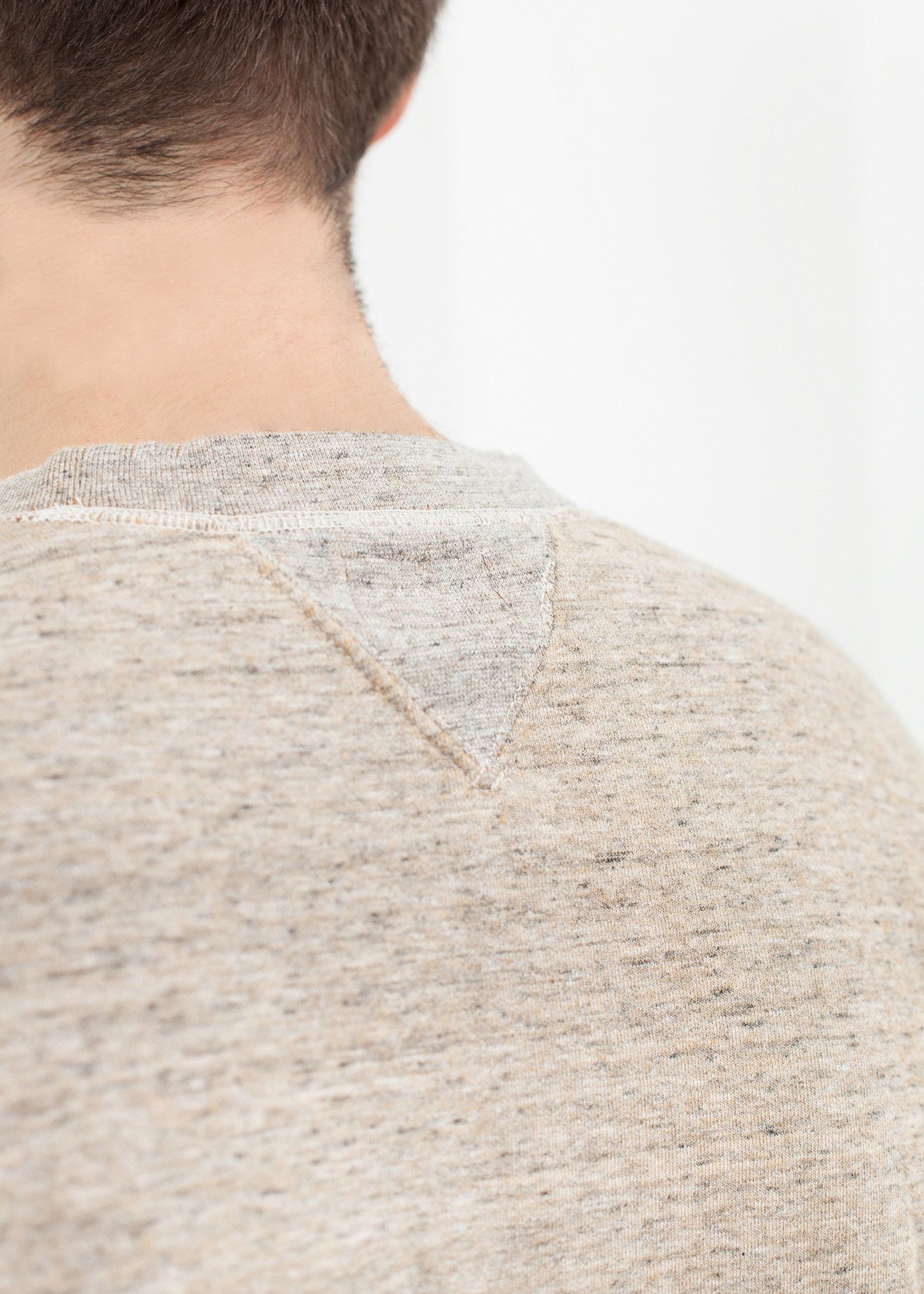 Jeth Sweatshirt in Grey/Rust - annaclothes