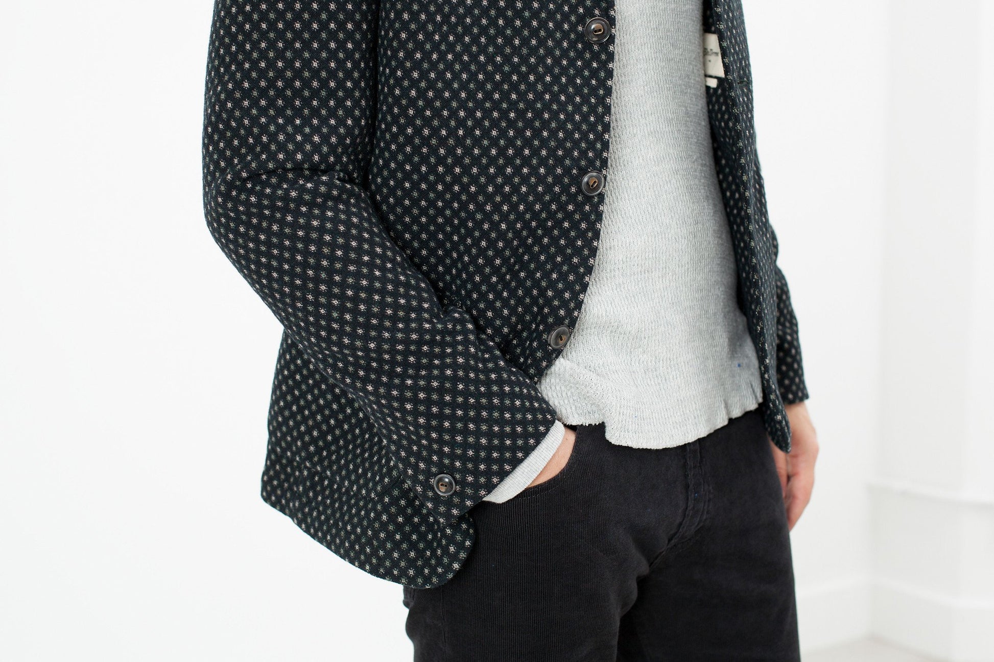 Serra Blazer in Forest - annaclothes