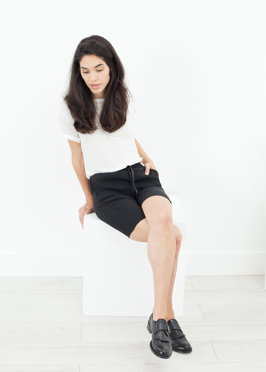 Nuit Shorts in Black - annaclothes