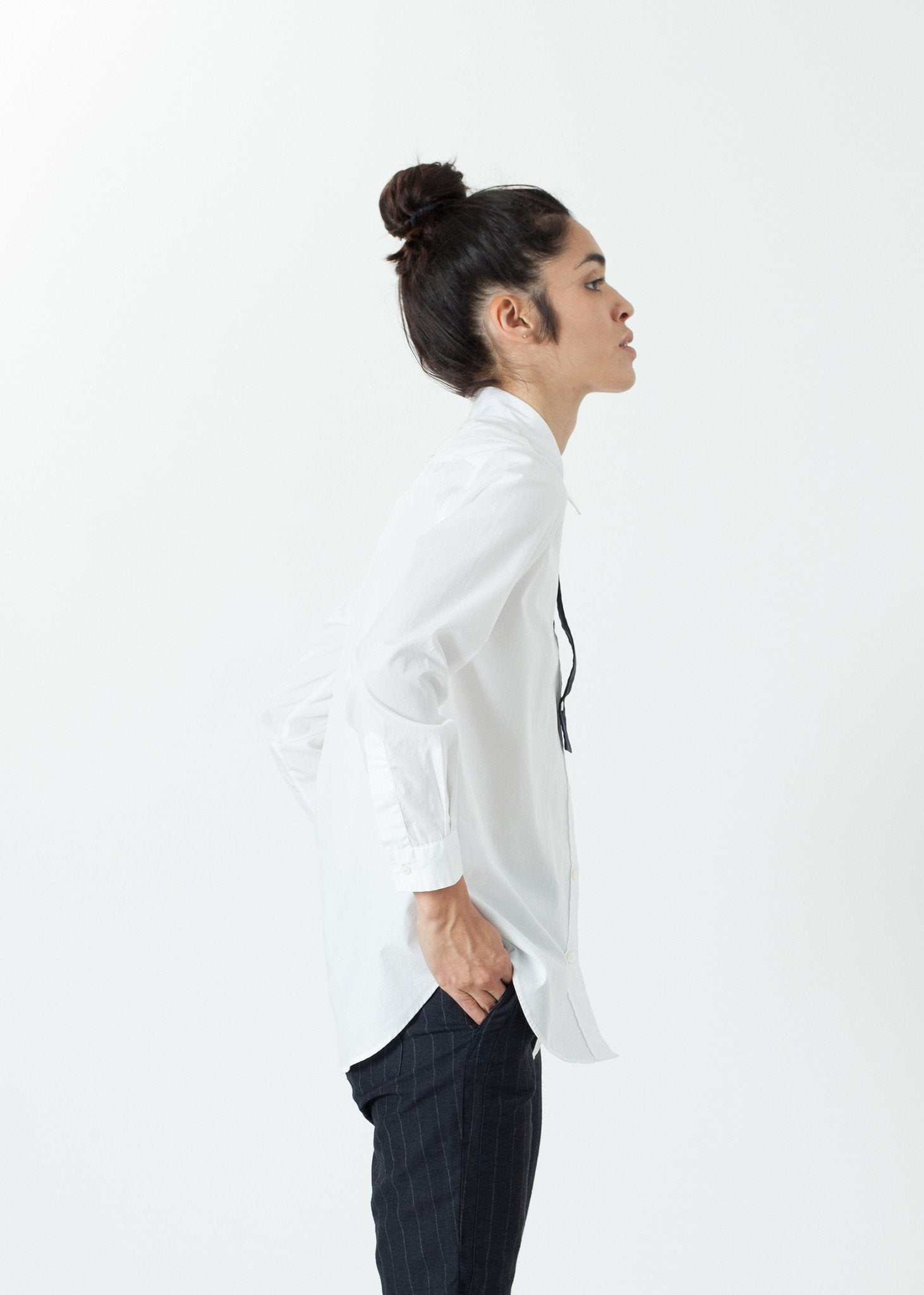 Pau Shirt in White - annaclothes