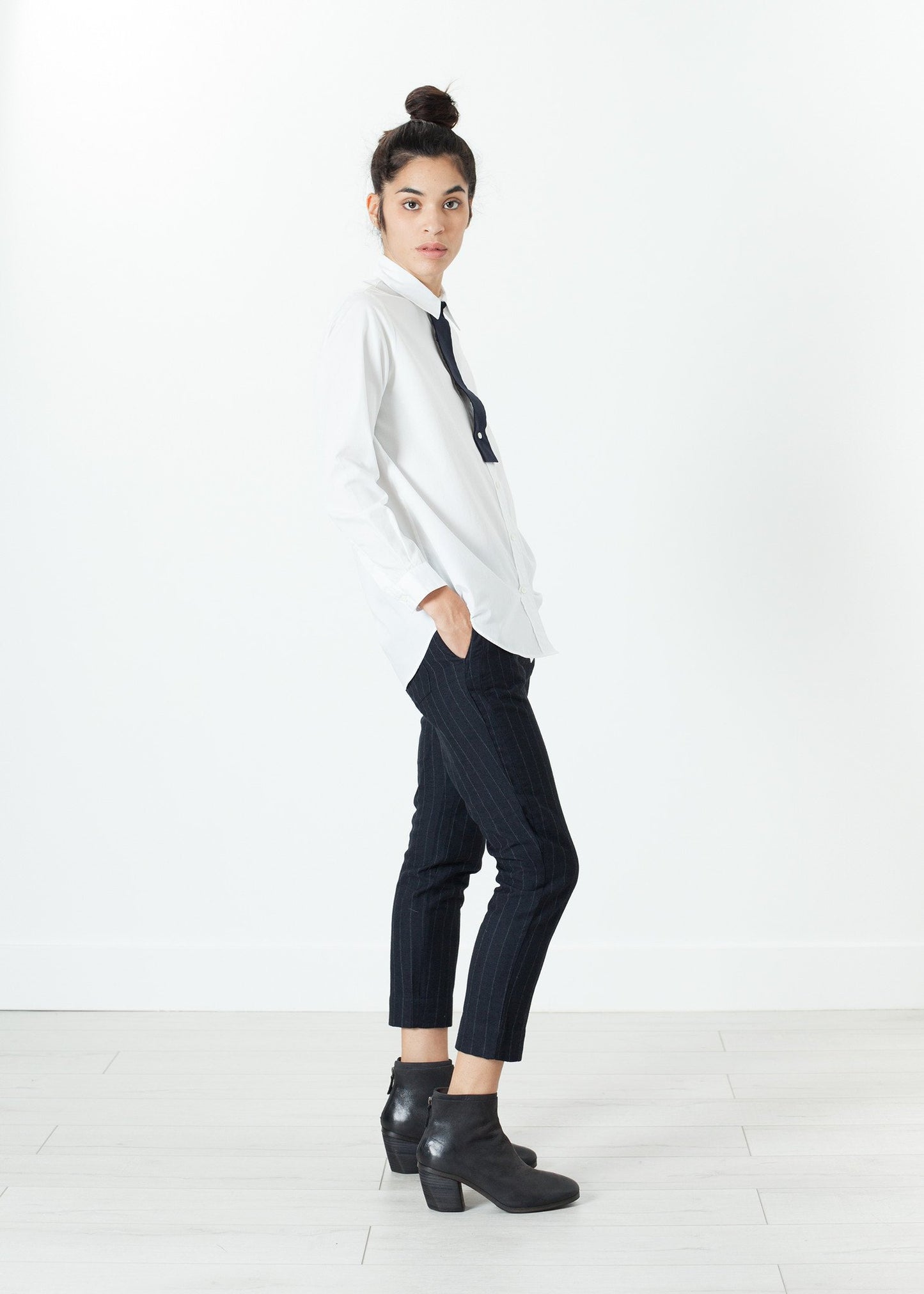 Pau Shirt in White - annaclothes