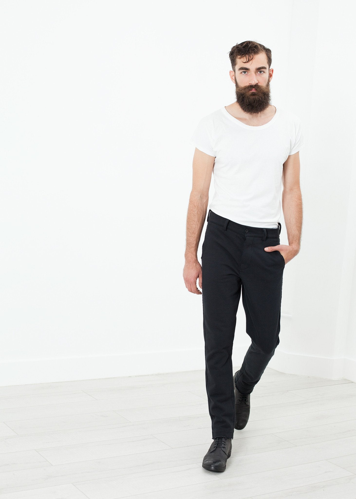 Raps Pant in Black - annaclothes