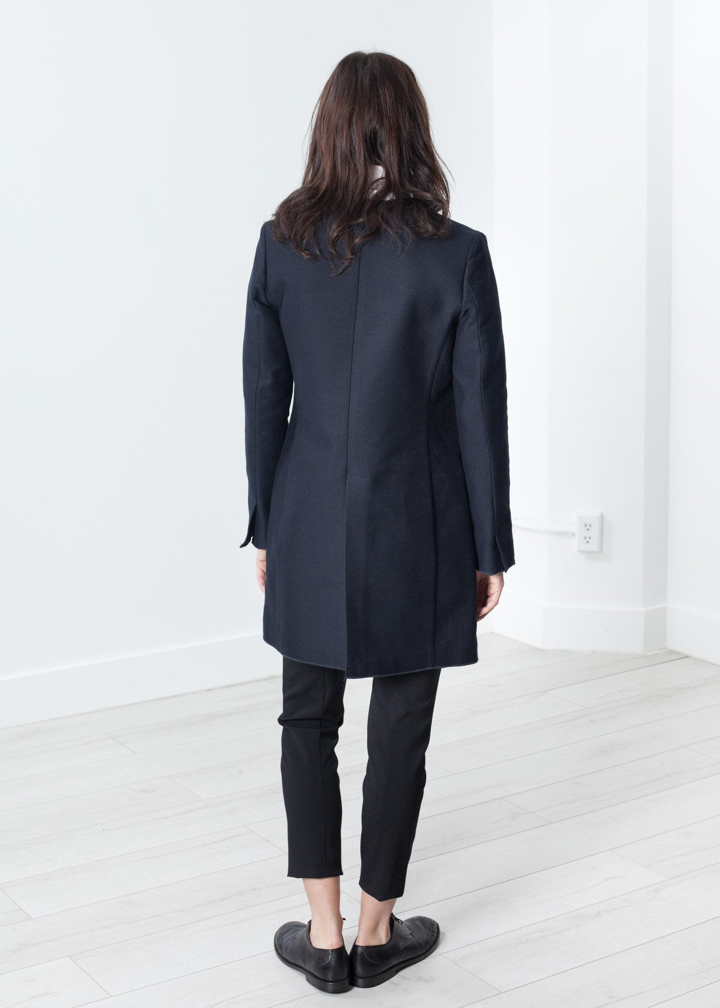 Tessuto Jacket in Navy - annaclothes
