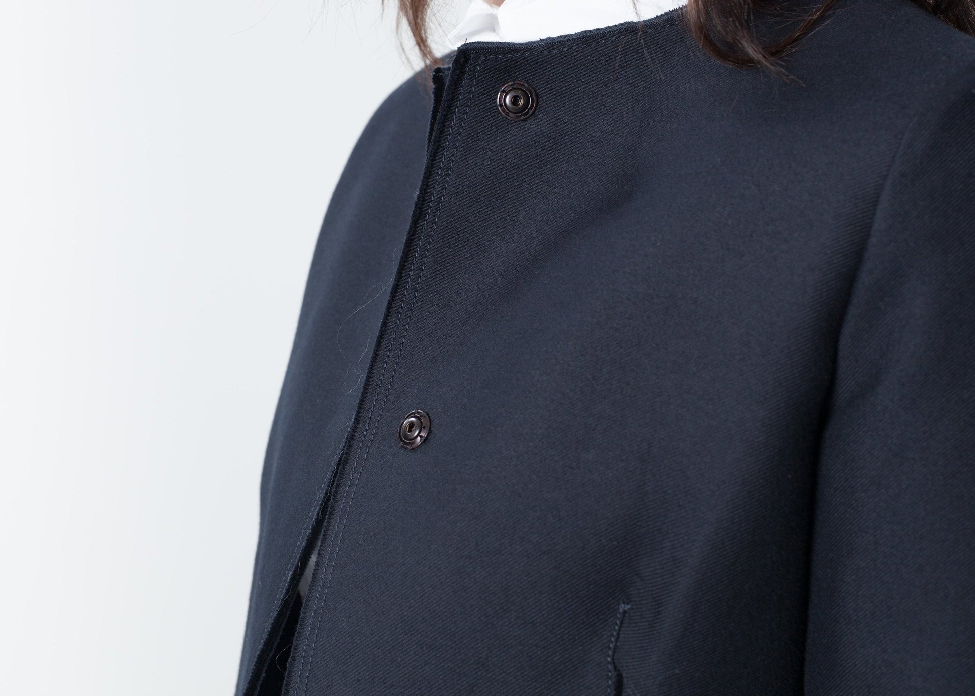 Tessuto Jacket in Navy - annaclothes