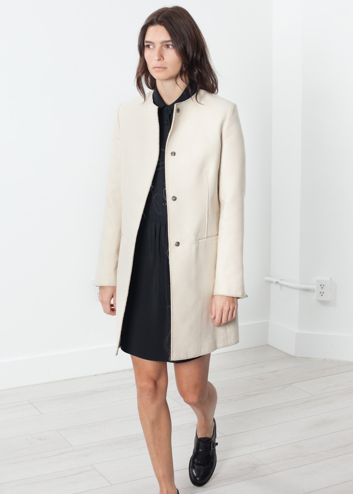 Tessuto Jacket in Cream - annaclothes