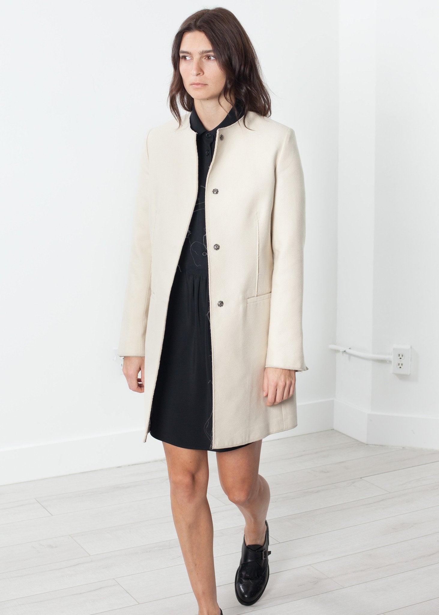 Tessuto Jacket in Cream - annaclothes