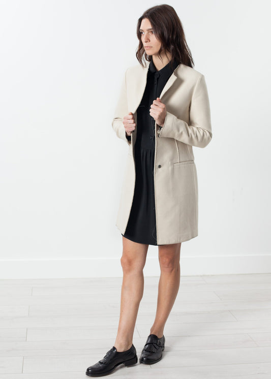 Tessuto Jacket in Cream - annaclothes