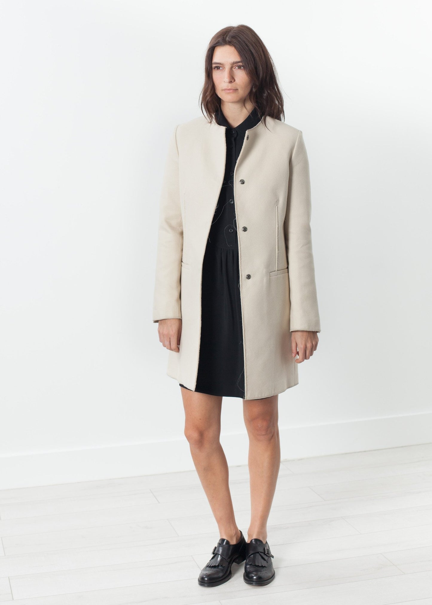 Tessuto Jacket in Cream - annaclothes