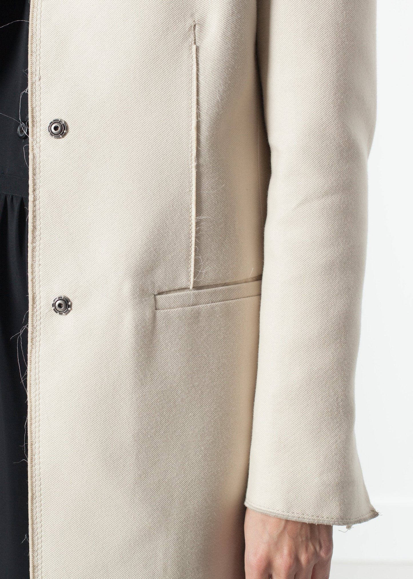 Tessuto Jacket in Cream - annaclothes