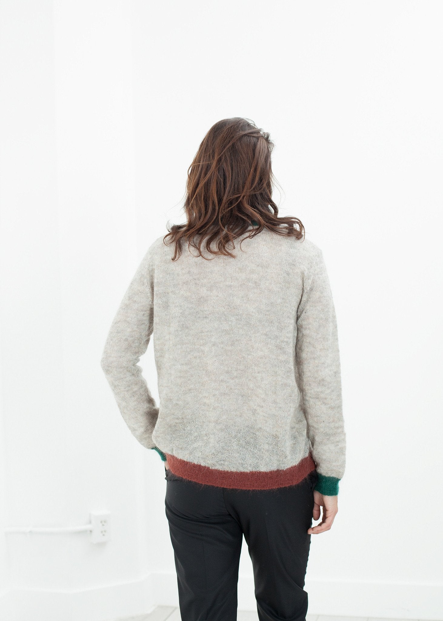 Deskle Cardigan in Heather - annaclothes
