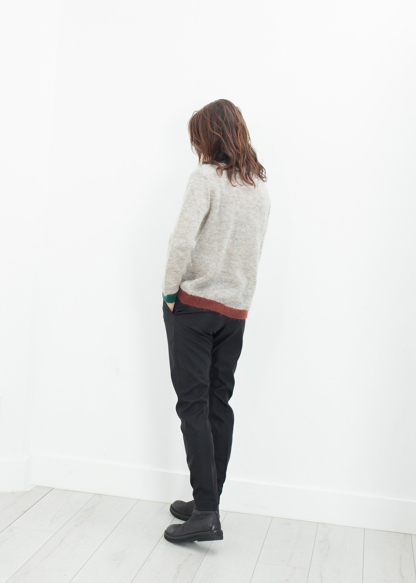 Girlfriend Trouser in Black - annaclothes