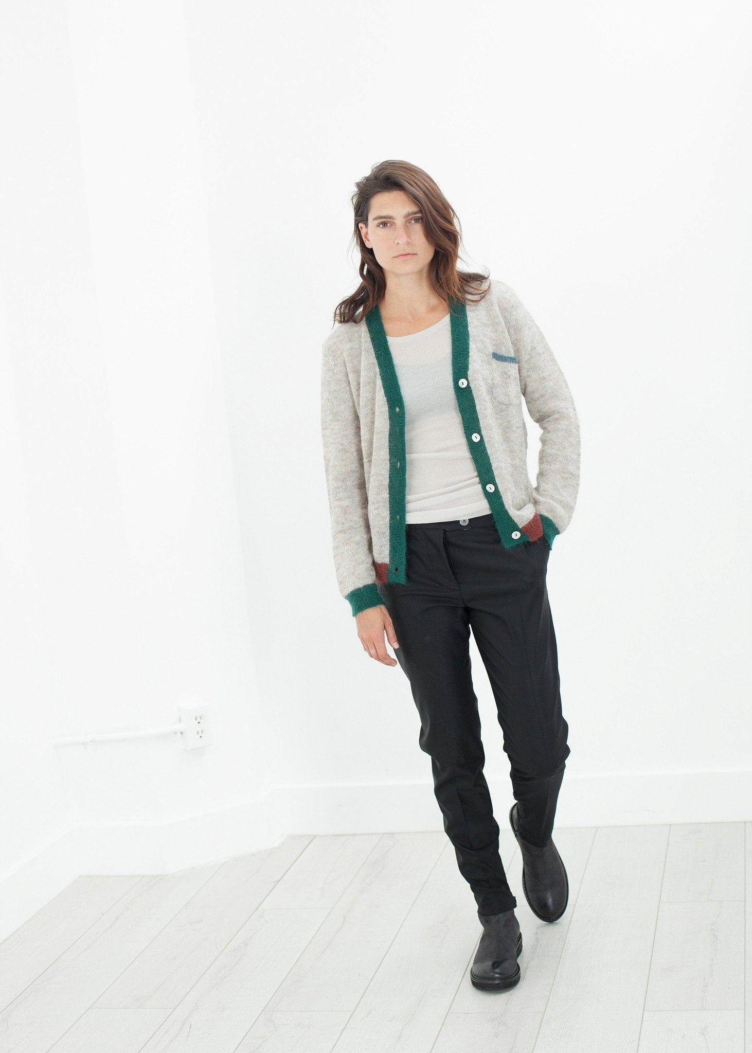 Girlfriend Trouser in Black - annaclothes