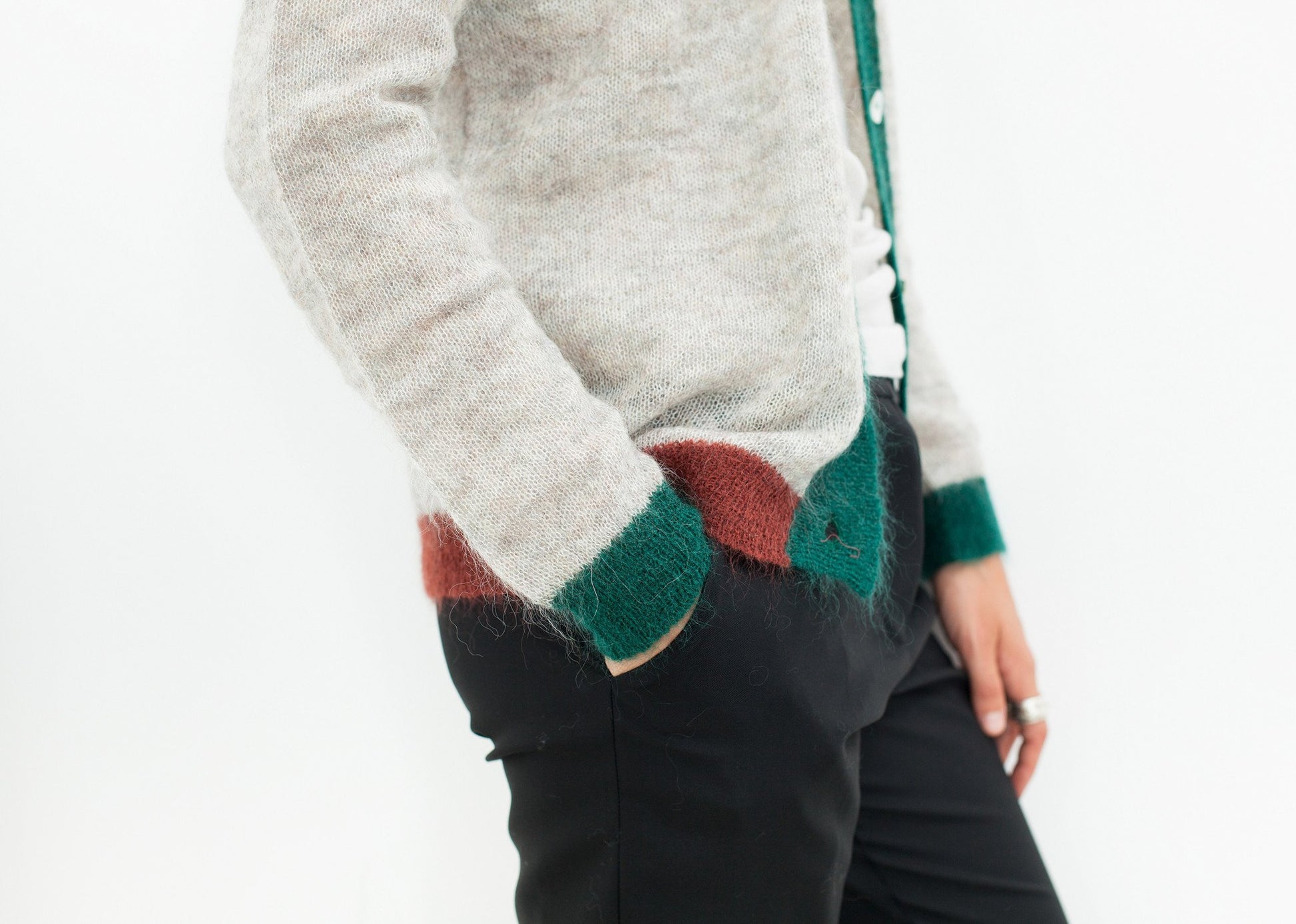 Deskle Cardigan in Heather - annaclothes