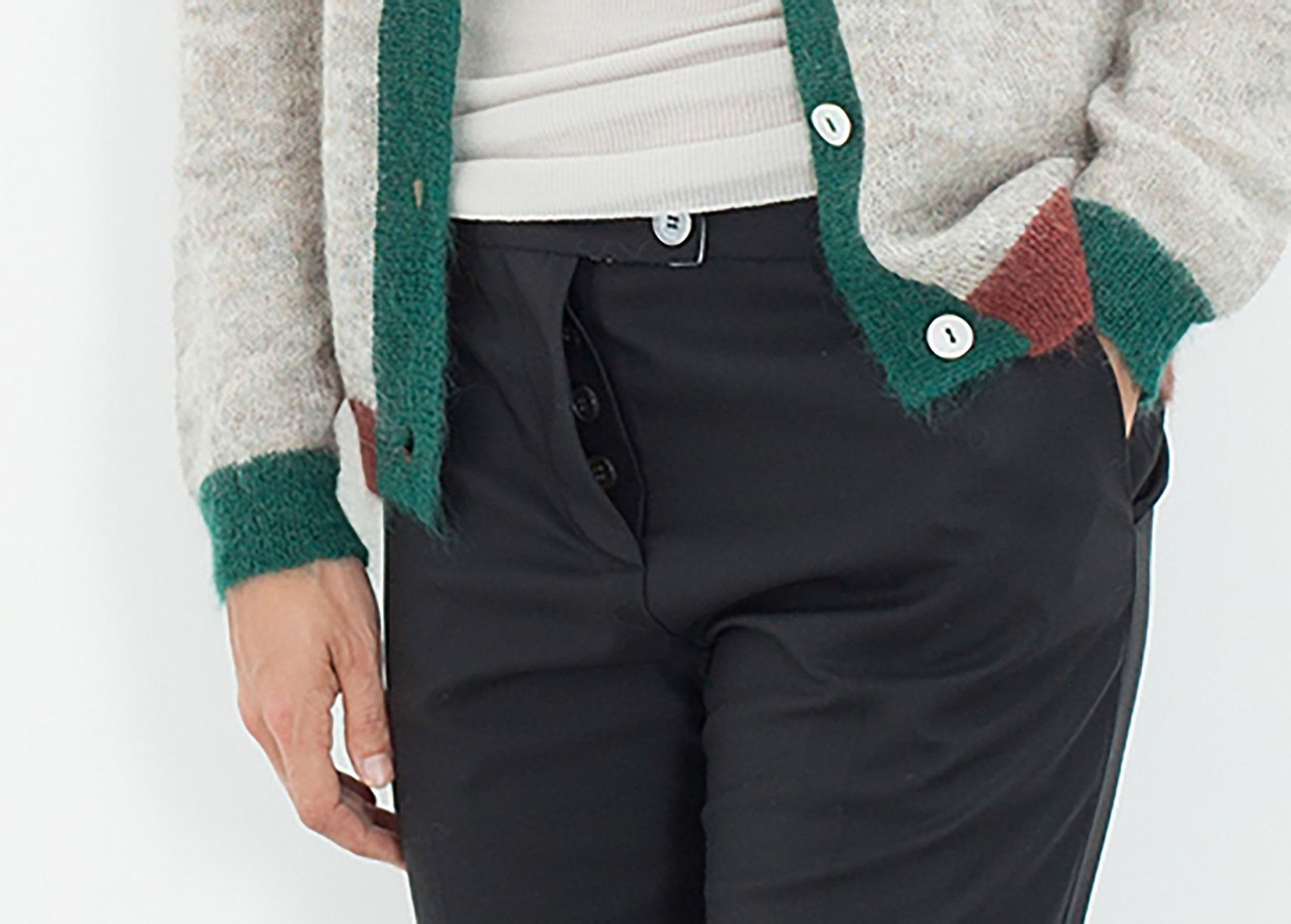 Girlfriend Trouser in Black - annaclothes