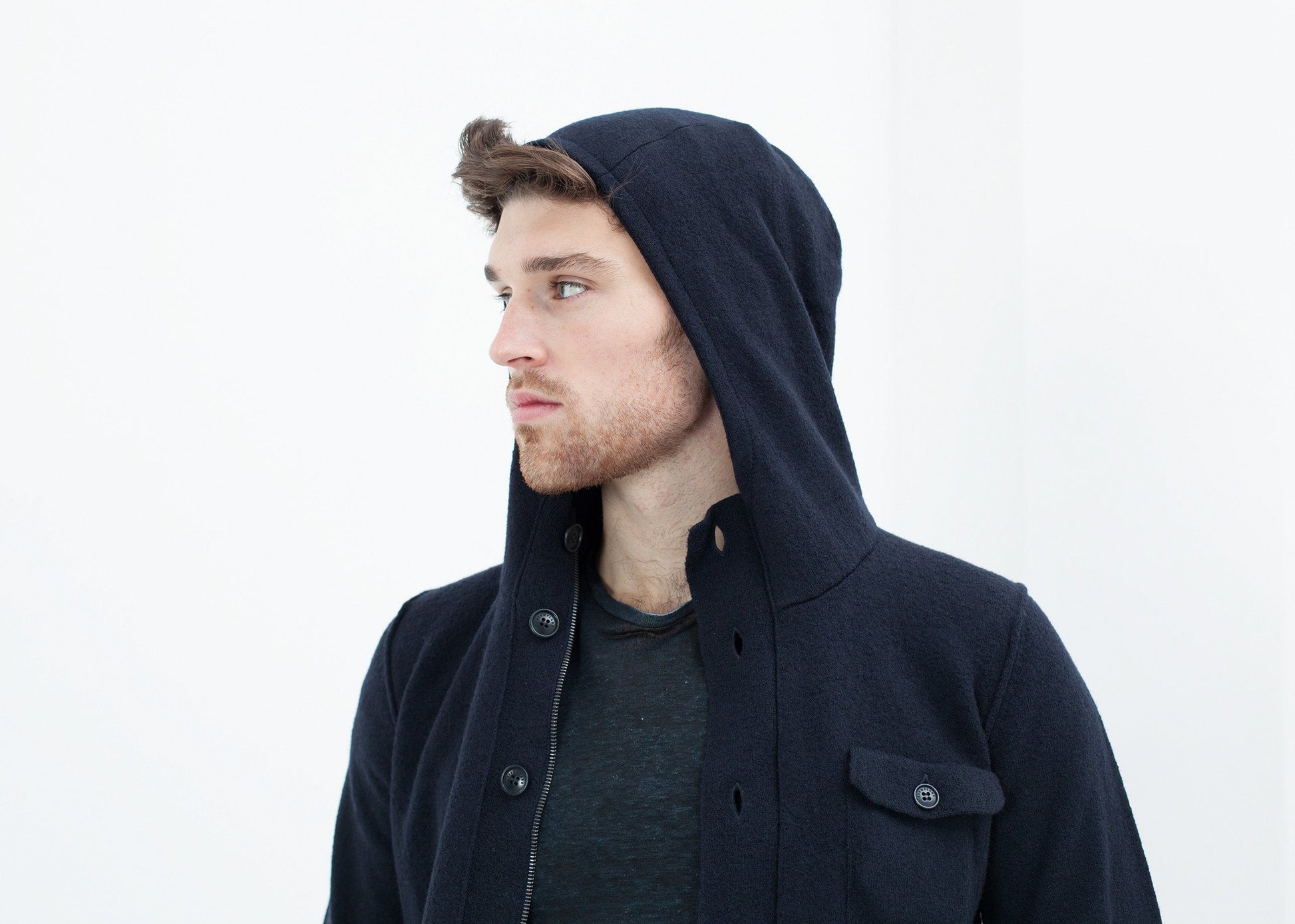 Hubbard Jacket in Navy - annaclothes