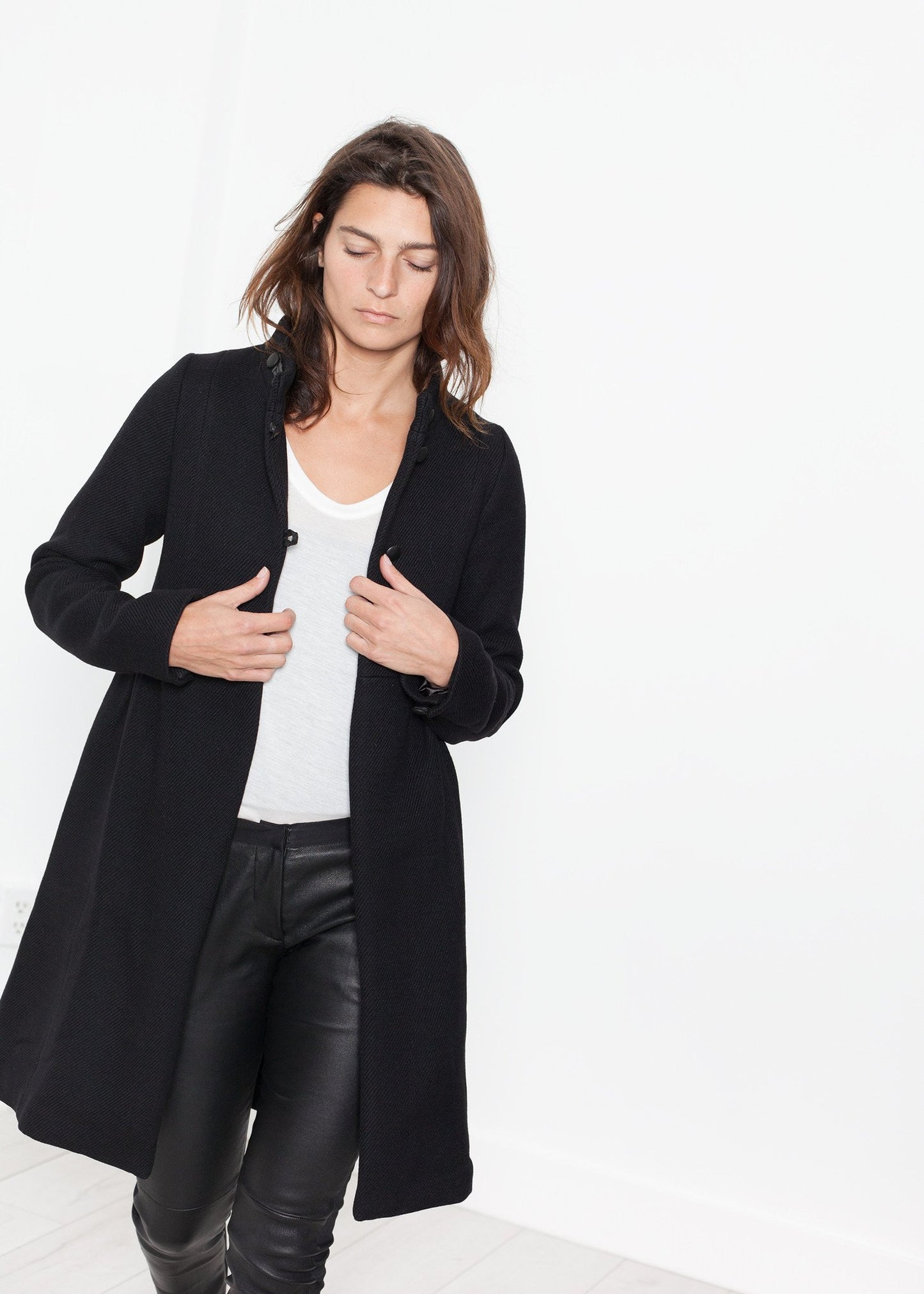 Zoulou Coat in Black - annaclothes