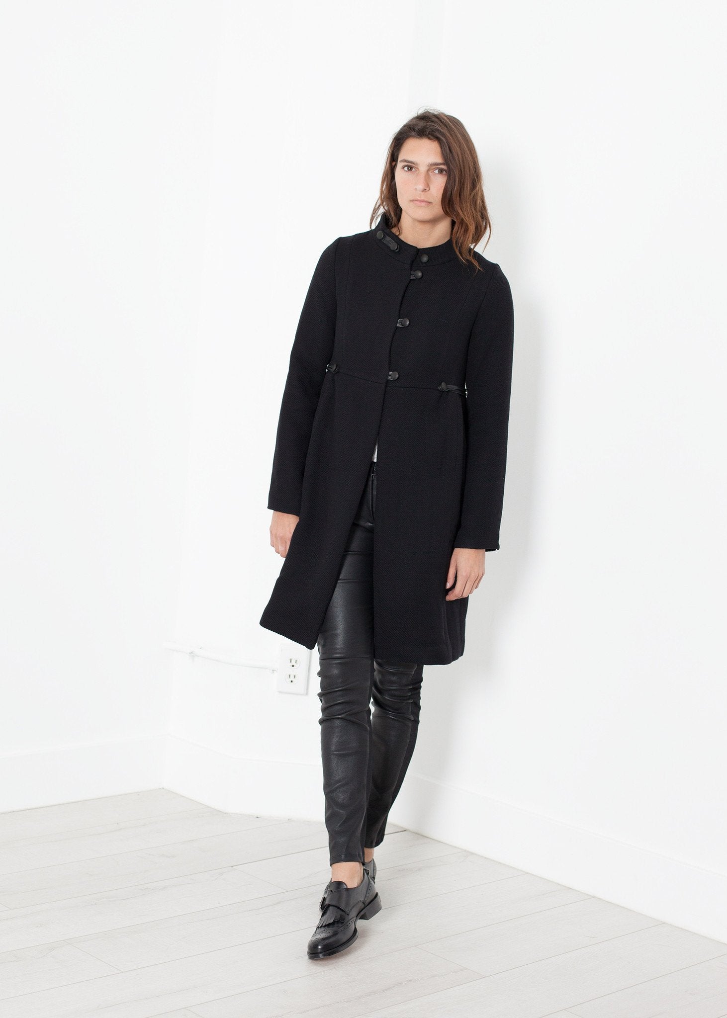 Zoulou Coat in Black - annaclothes