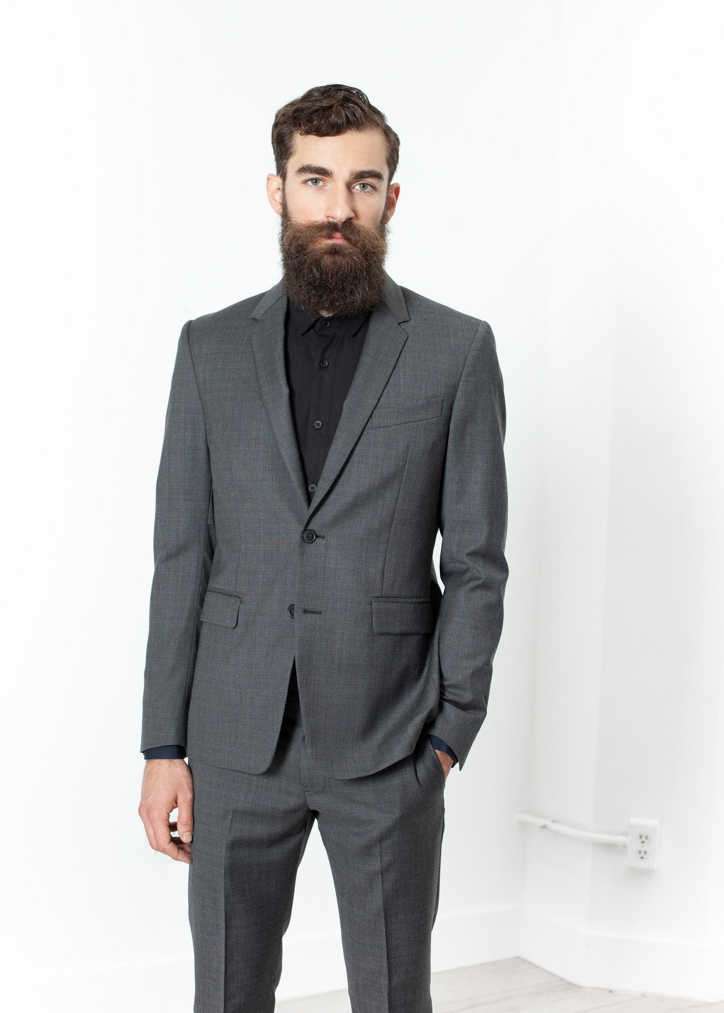 Men's Completo Suit in Grey - annaclothes