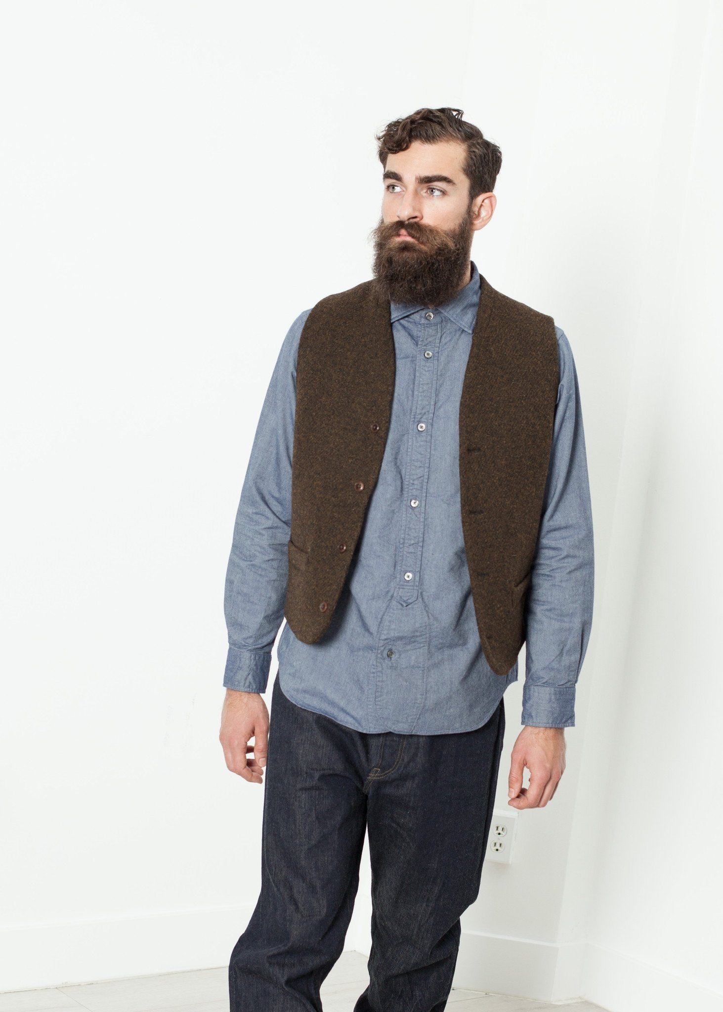 Kobe Vest in Brown - annaclothes