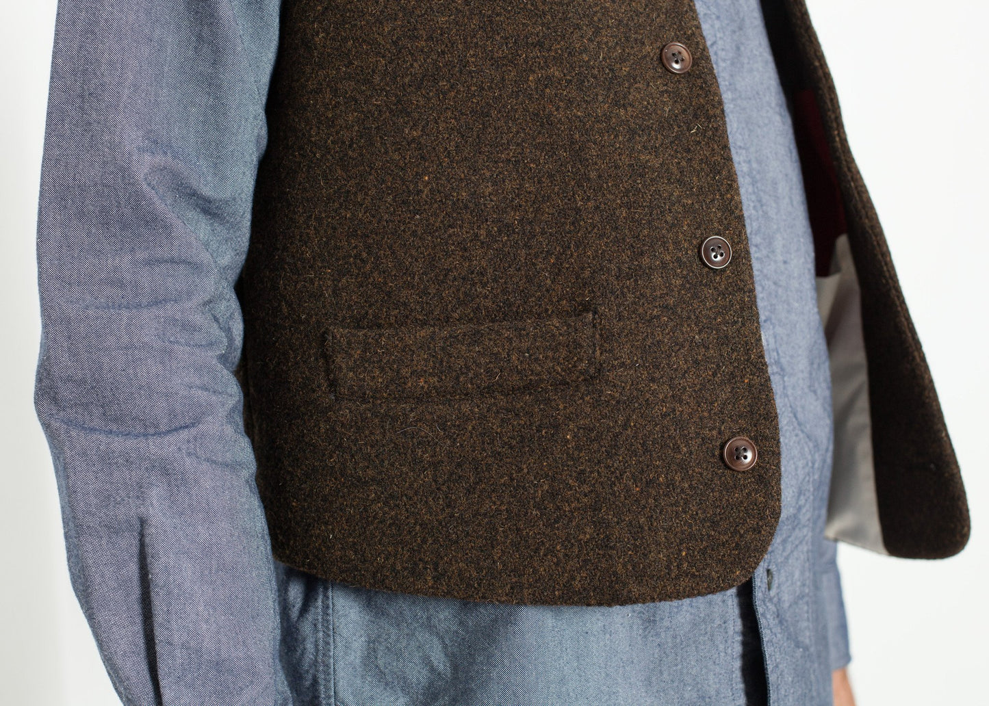 Kobe Vest in Brown - annaclothes