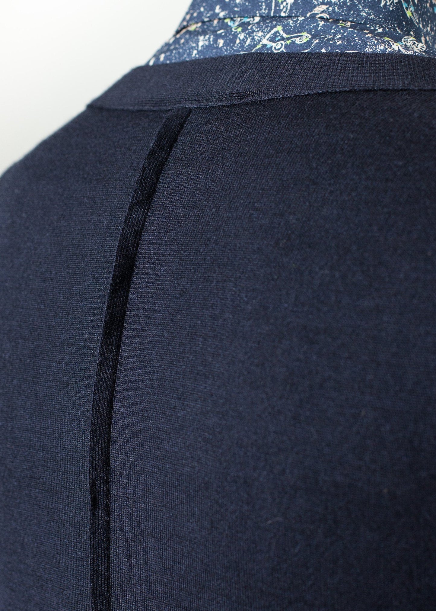 Basic Gilet in Navy - annaclothes