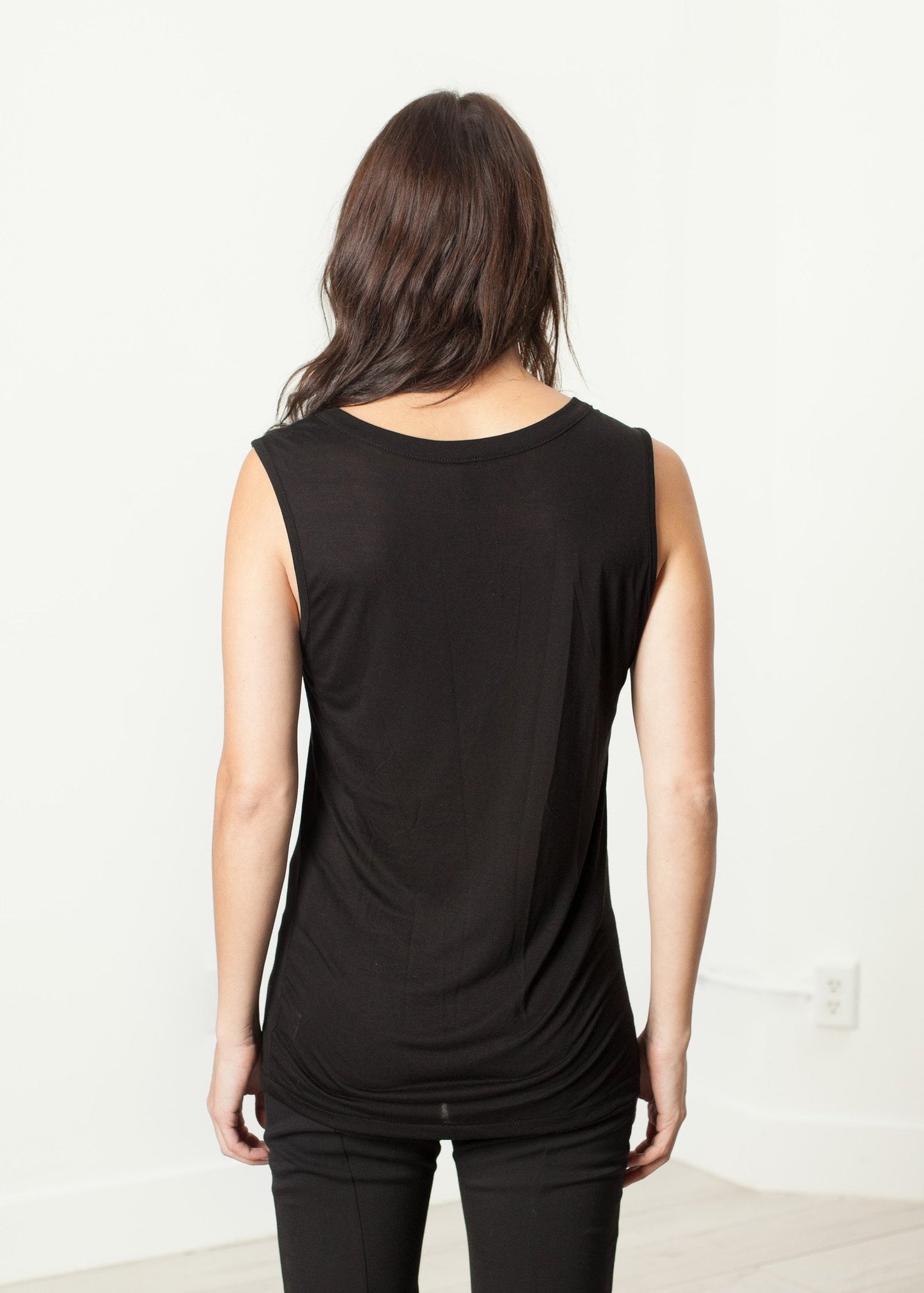 Millenium Tank in Black - annaclothes