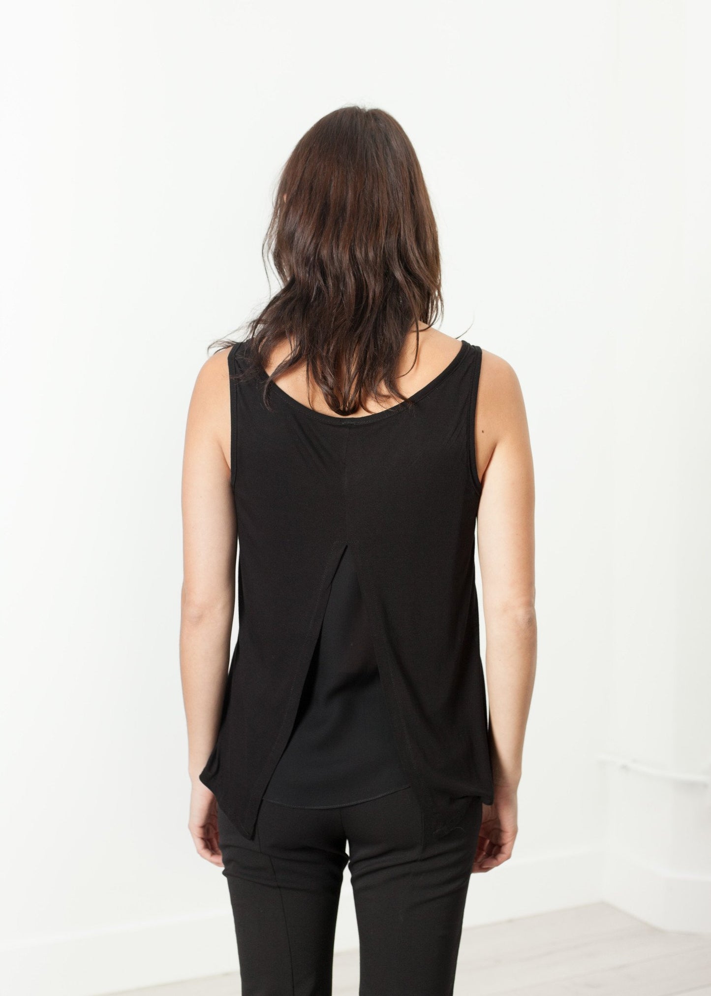Brandy Tank in Black - annaclothes