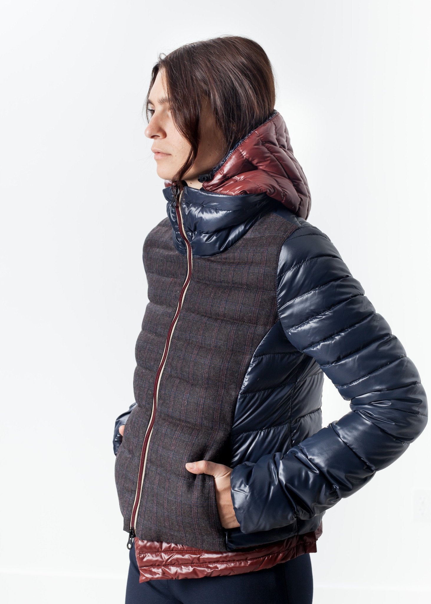 Cinosura Coat in Navy - annaclothes