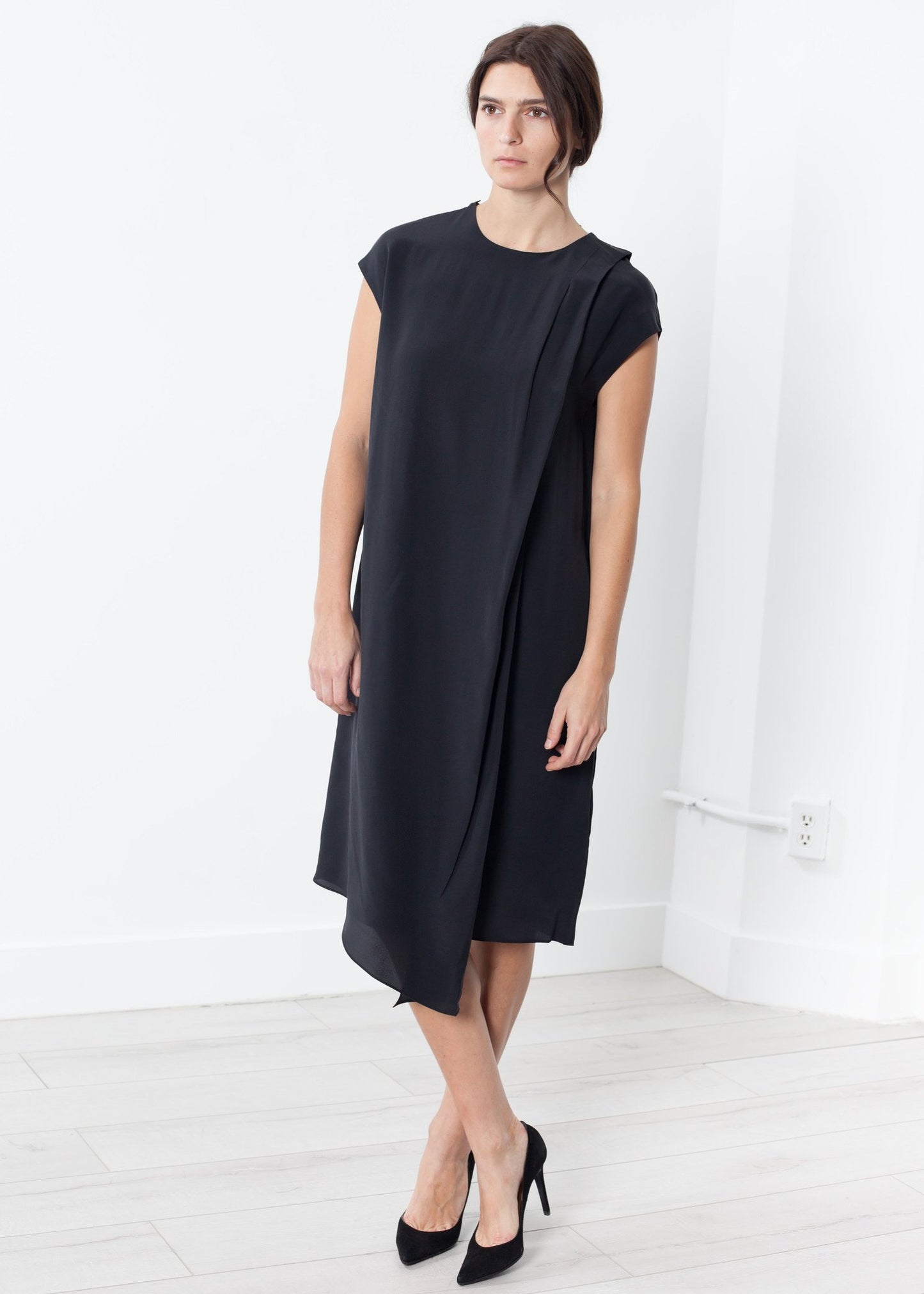 Elvira Dress in Black - annaclothes