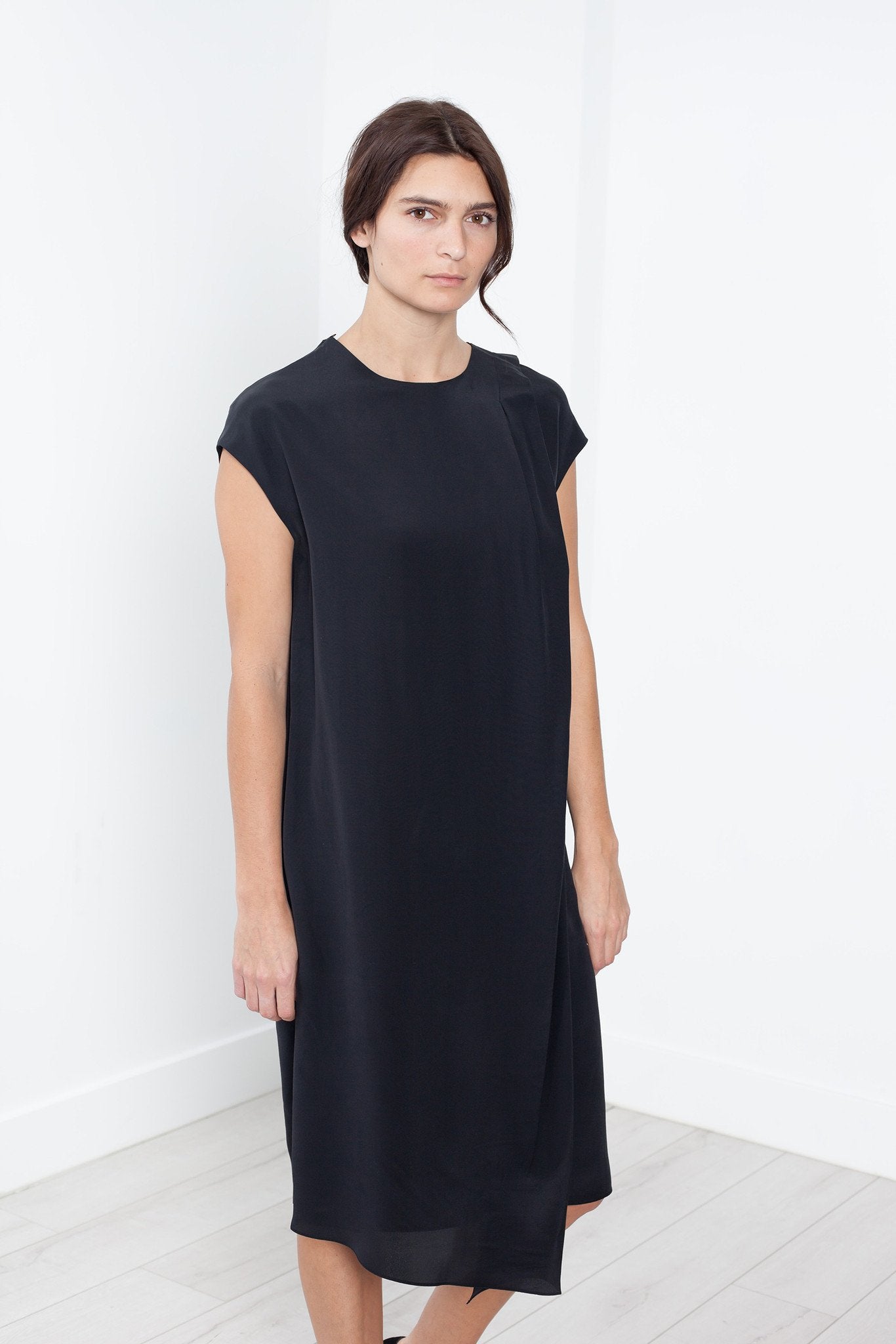 Elvira Dress in Black - annaclothes