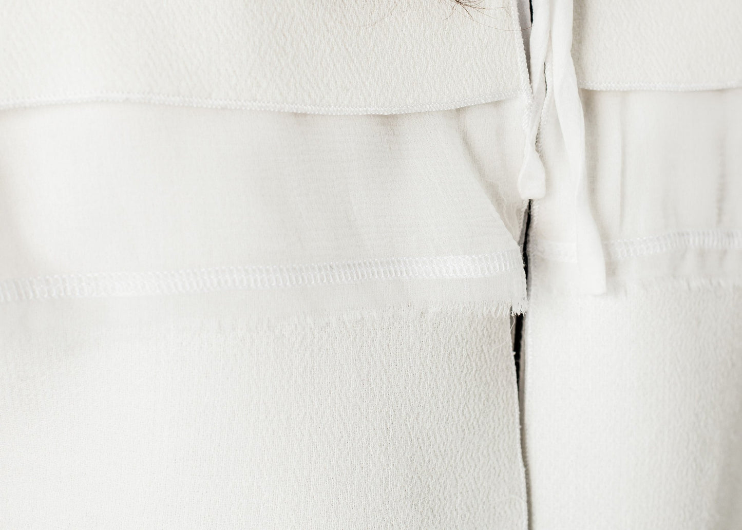 Layered Contrast Dress in Cream/Black - annaclothes