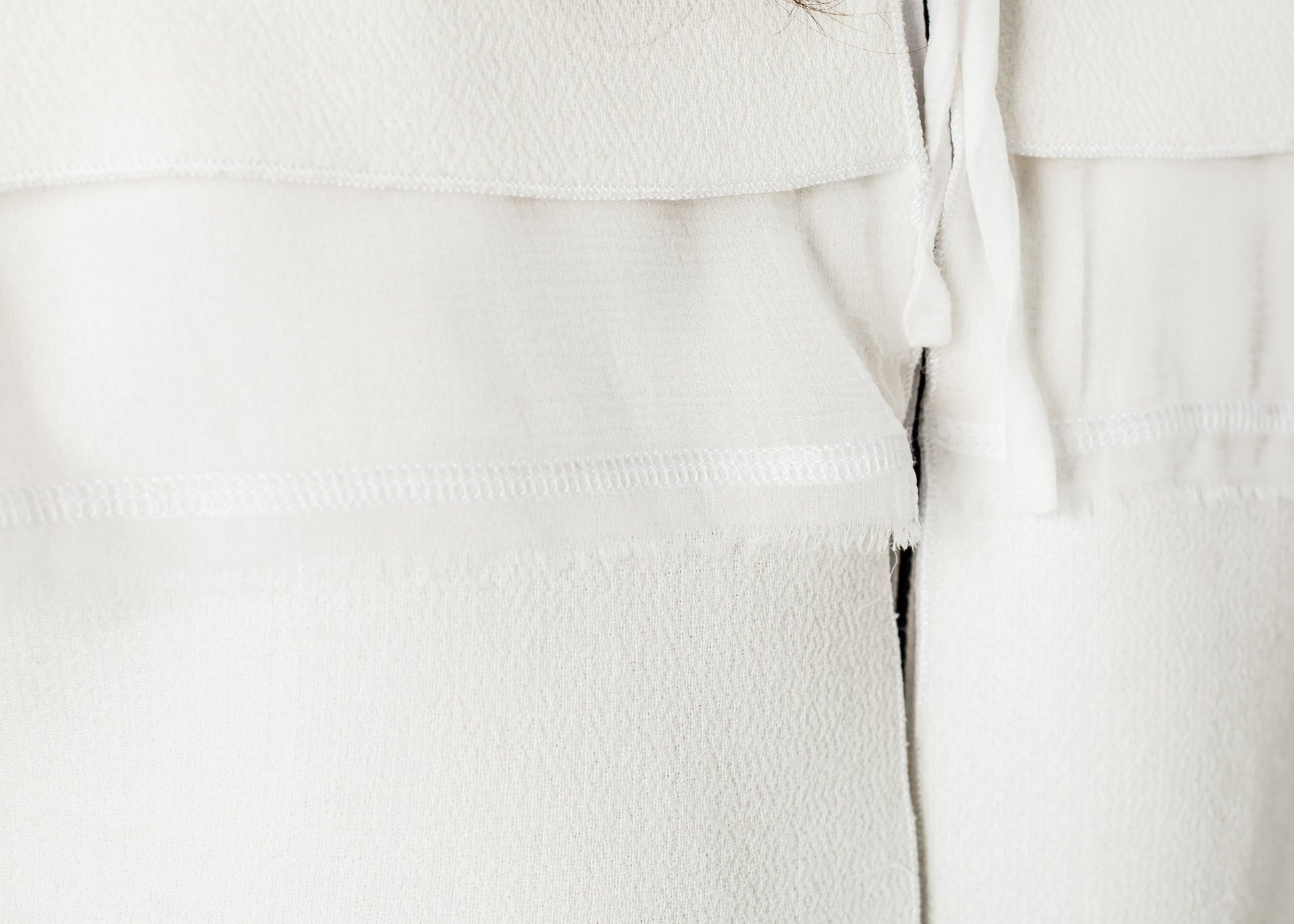 Layered Contrast Dress in Cream/Black - annaclothes