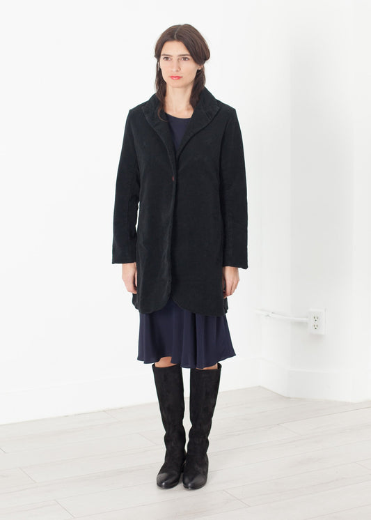 Griffon Coat in Black - annaclothes