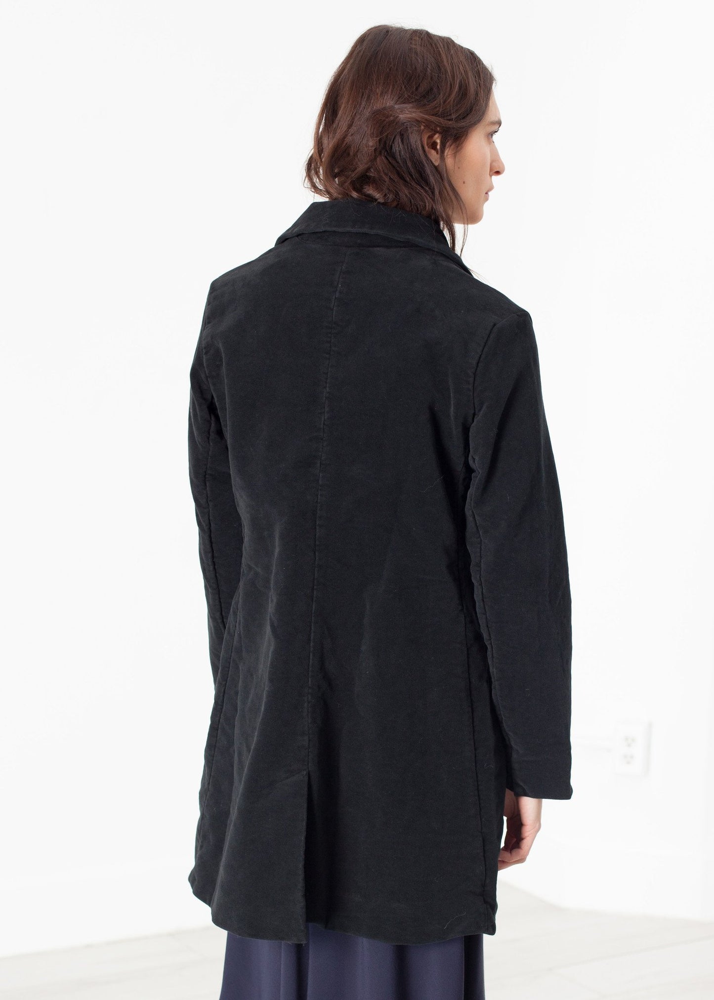 Griffon Coat in Black - annaclothes
