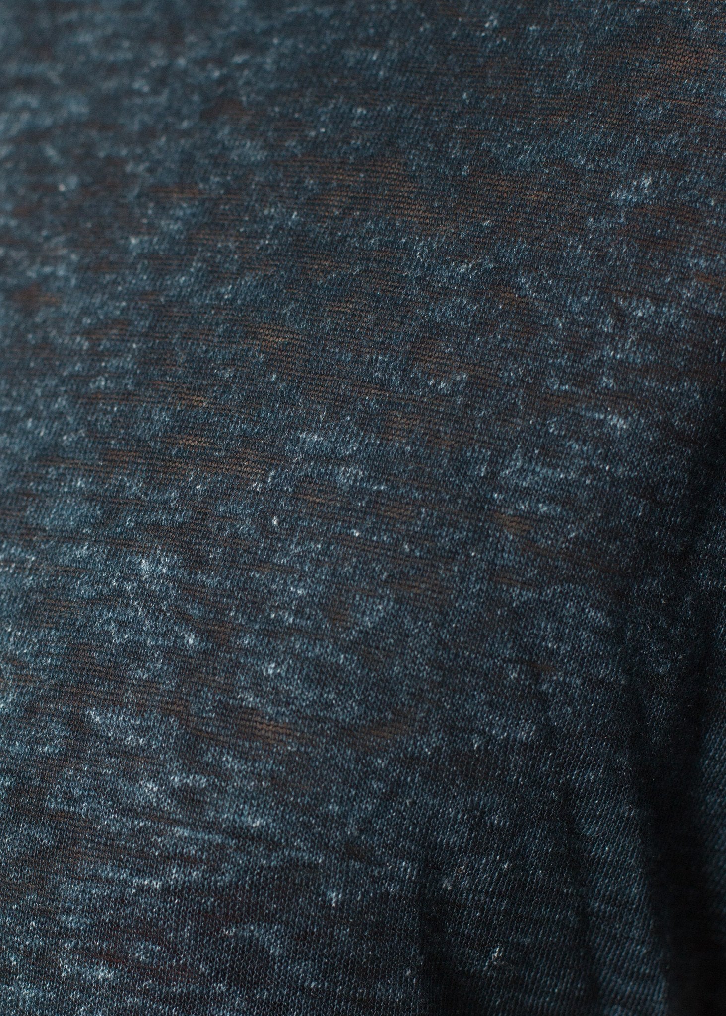 Melange T-Shirt in Navy/Black - annaclothes