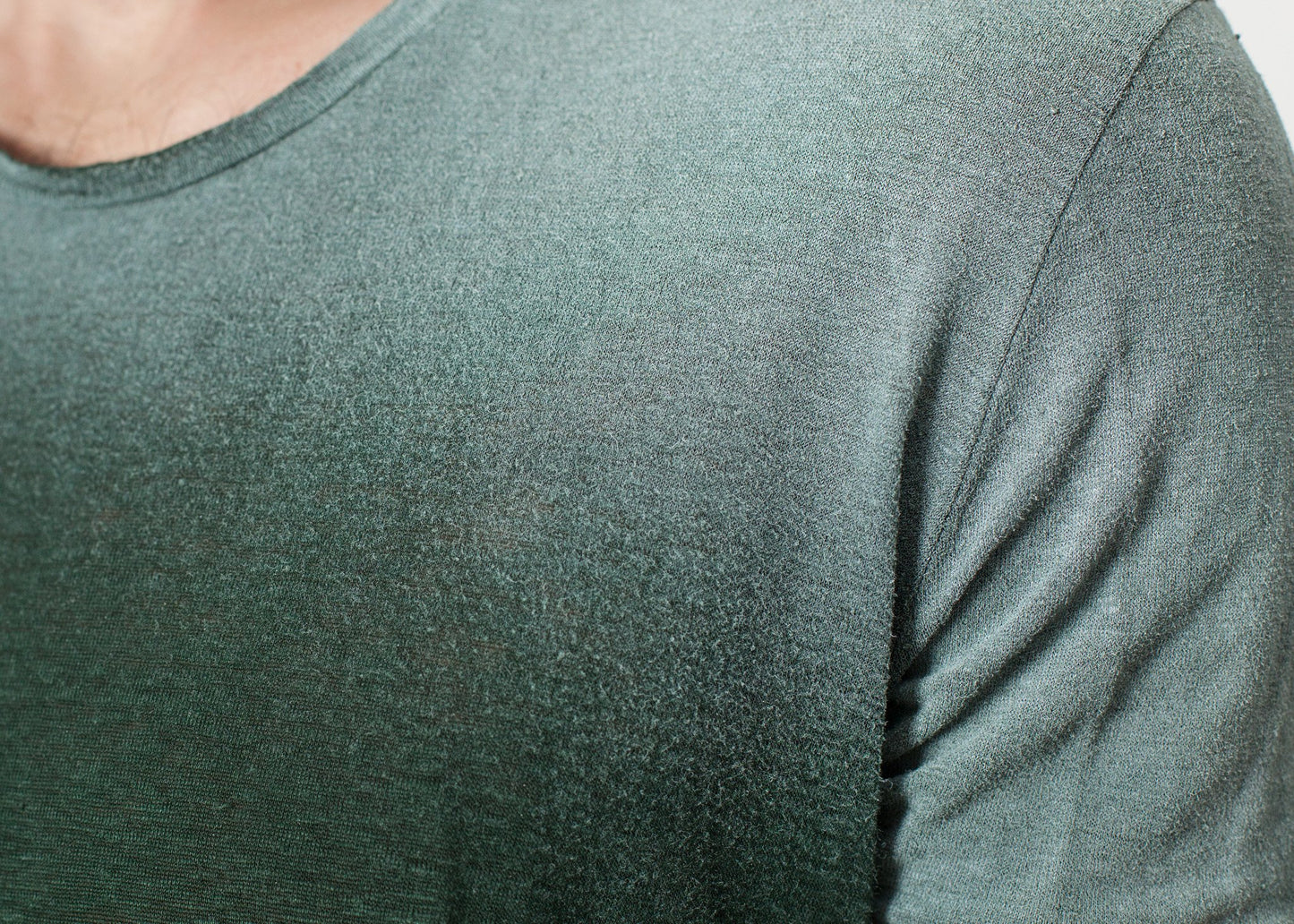 Overprint T-Shirt in Green - annaclothes