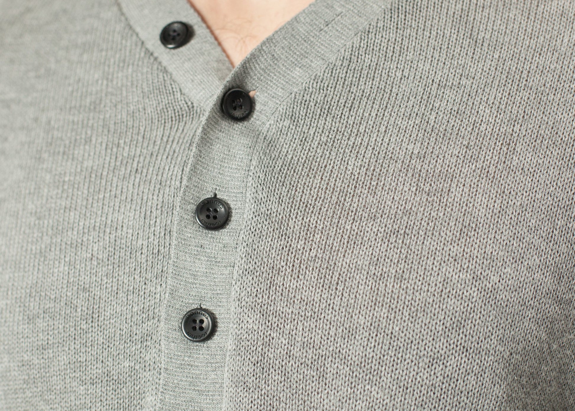 Garbo Henley in Grey - annaclothes