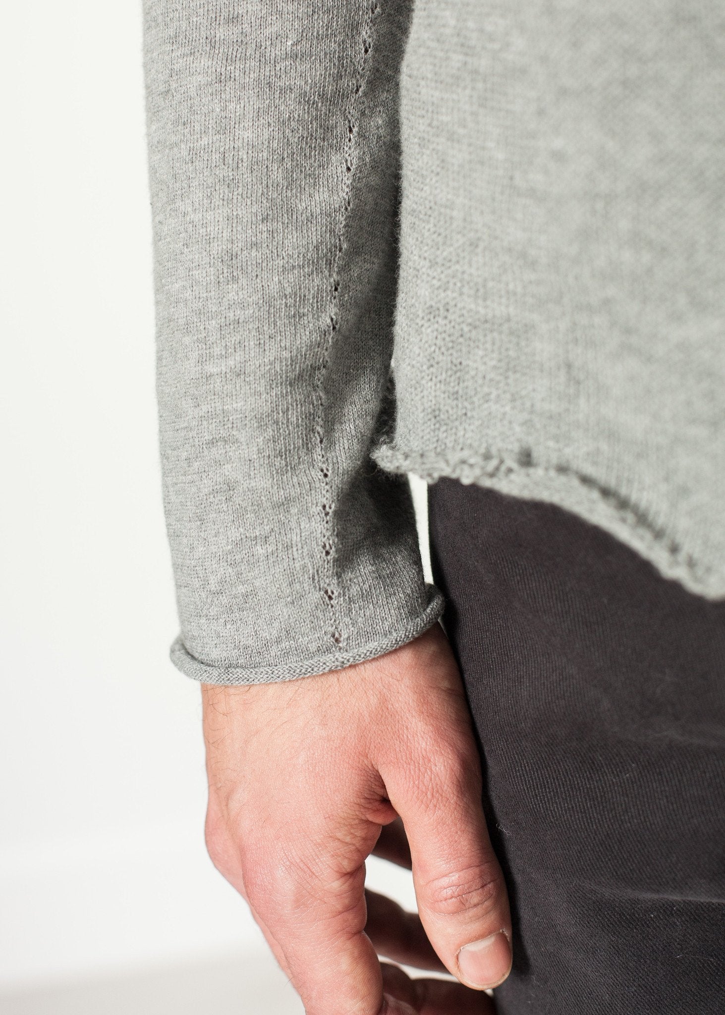 Garbo Henley in Grey - annaclothes