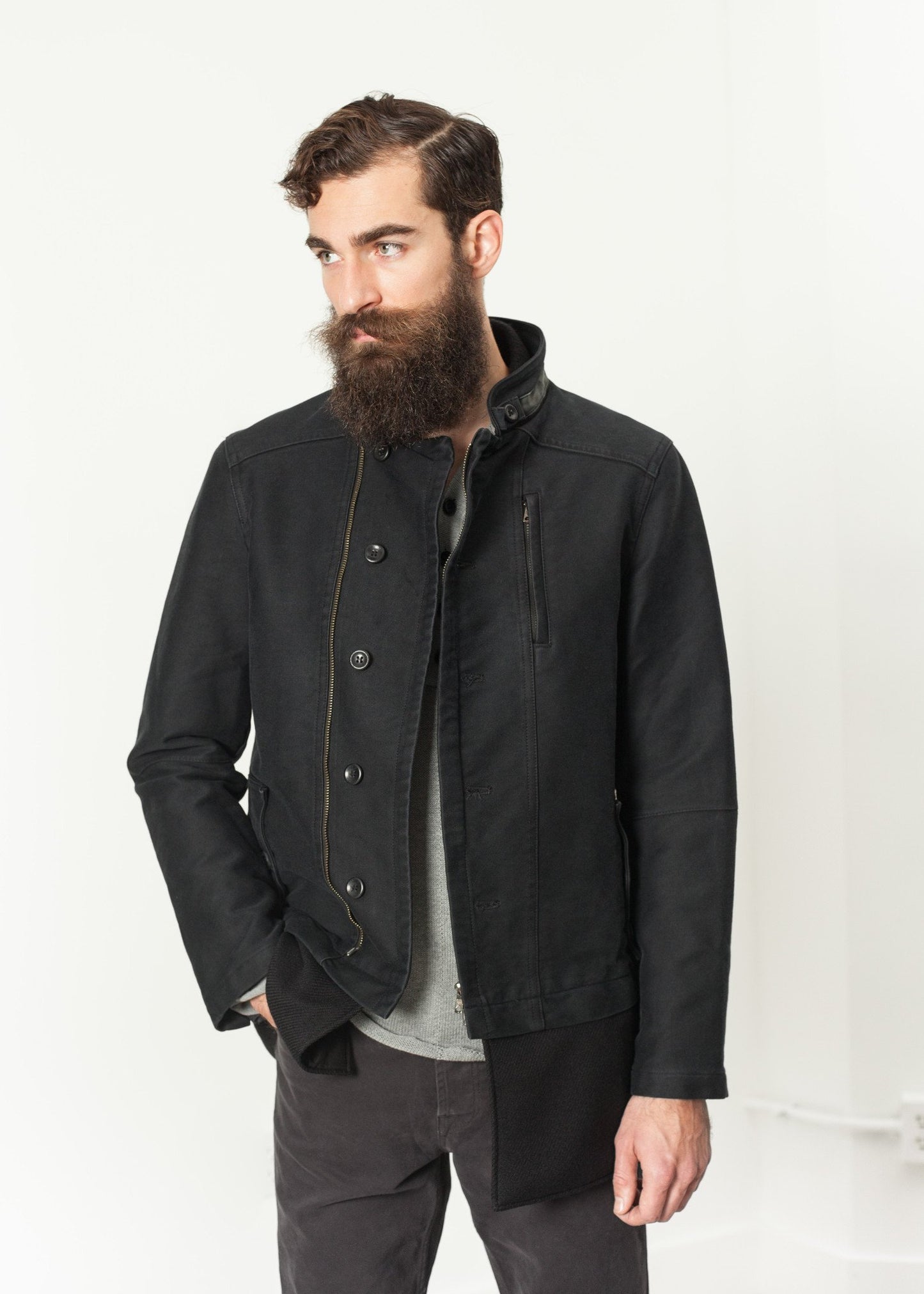 Morten Jacket in Black - annaclothes