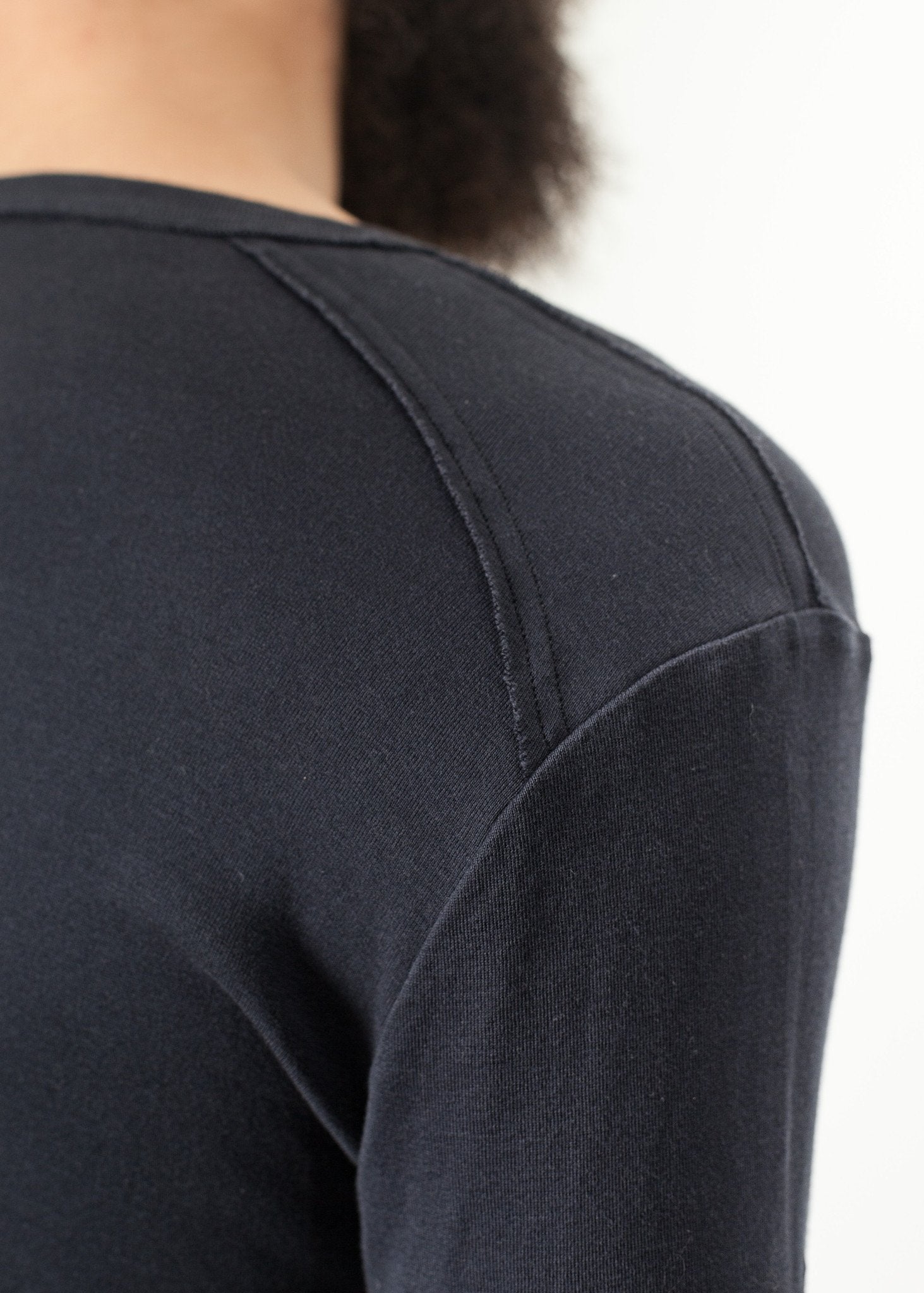 Cotton Henley in Blue Grey - annaclothes